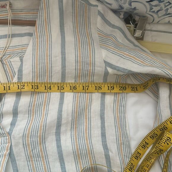 Faherty Beach Days Tunic Dress Luciano Stripe, Size S - Picture 5 of 11
